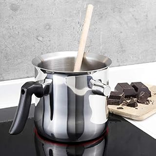 Haushalt International Milk Pan Simmer Pot 1.2 Litres/Double-Wall