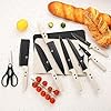 17-Piece-Kitchen-Knife-Set-Black-Stainless-Steel-Knives-with-2-Cutting-Boards-Safety-Sheaths-Included-Dishwasher-Safe-Ultra-Sharp-Blades-Essential-Kitchen-Tools-for-New-Homes CuCut 17-Piece Kitchen Knife Set - Black Stainless Steel Knives with 2 Cutting Boards, Safety Sheaths Included, Dishwasher Safe, Ultra-Sharp Blades, Essential Kitchen Tools for New Homes