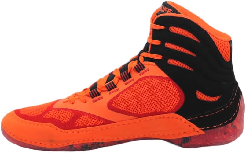 ScrapLife Men’s Endurance Wrestling Shoe | Sport Footwear Adult Youth Boys Girls Boxing MMA Wrestle BJJ NFHS Varsity College Size