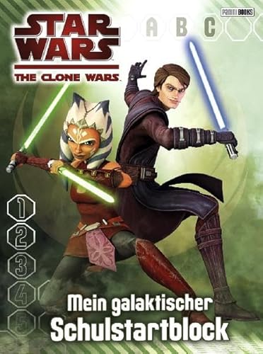 Preisvergleich Produktbild Star Wars The Clone Wars Schulstartblock: Mein galaktischer Schulstartblock