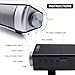 immagine 3Soundbar, Bingxue soundbar Bluetooth per TV Altoparlanti per computer con cavo e connessione wireless, Soundbar supportano le modalità della scheda TF/AUX/BT/RCA(opzione colore) (Silver-2)