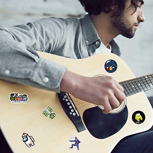Among Us Stickers [52Pack], Game Among Us Waterproof Vinyl Stickers Decals for Laptop Water Bottle Bumper Luggage Computer Skateboard Snowboard. Gift for Kids Girls Teens - Thumbnail 5