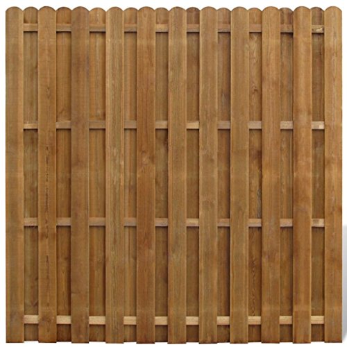 Festnight Panel de Ocultación Vertical de Madera 180 x 180 cm