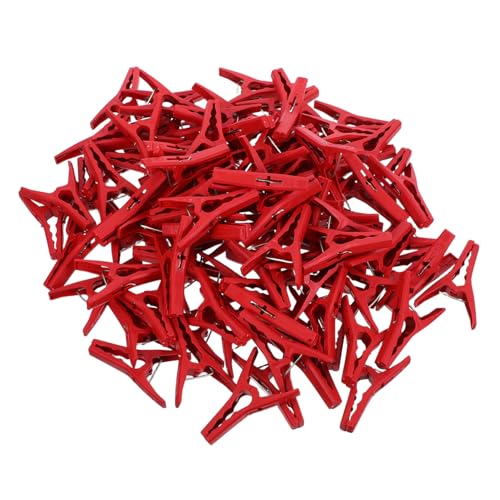 SUPVOX 100 Piezas Clips para Soporte de Plantas Reutilizables Clips para Fijar y Vegetales Uvas y Orquídeas Soporte Resistente al Viento para Jardín y