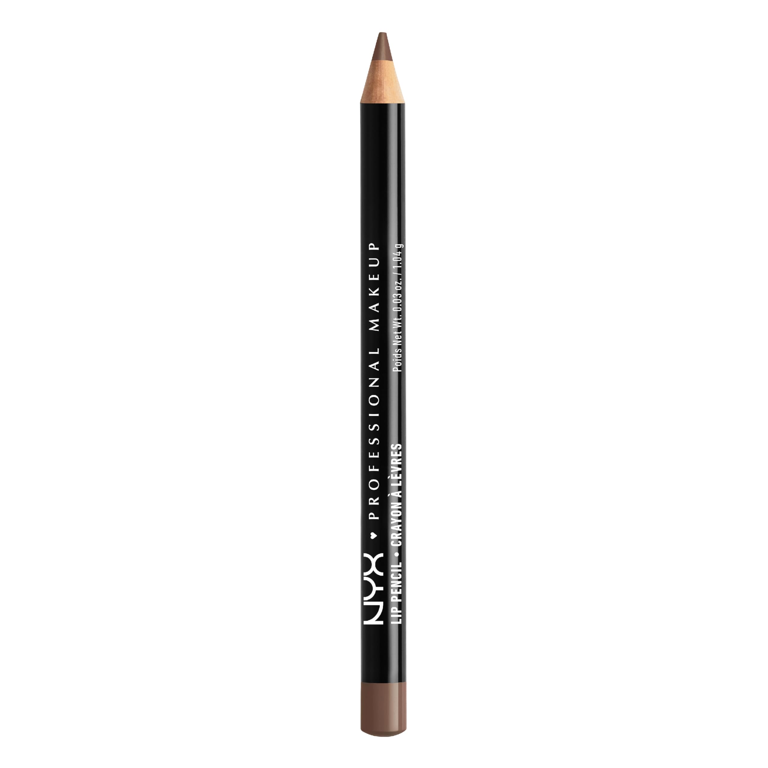 Nyx Professional Makeup Lip Liner, Slim Pencil, Buttery, Long-Wear Formula, Shade 1G Espresso