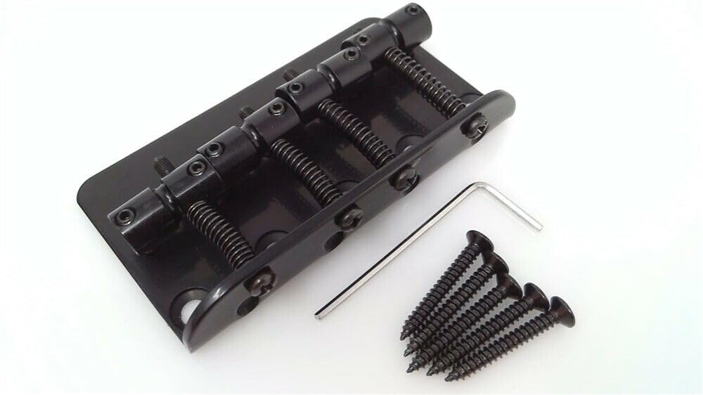 Black Upgrade Bass Bridge for P Bass & Jazz Bass