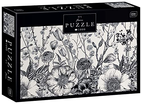Interdruk PUZ1000FLO1 Puzzle Cover
