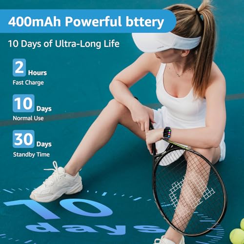 KIUVKAS Smart Watch for Men Women Answer/Make Call, 1.95" Full Touch Screen Fitness Watch with Heart Rate and Sleep Monitor, Fitness Tracker with 140+ Sports Step Counter for Android iOS - Image 4