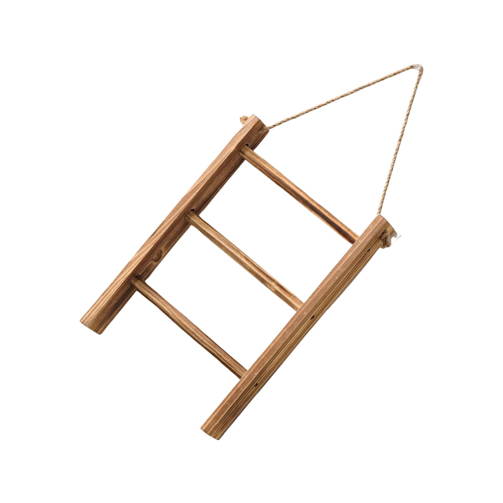 Obotsnoi Ladder Towel Rack Wood Bathroom Shelf for Home Decoration and Space Saving Storage Home Decoration Towel Holder
