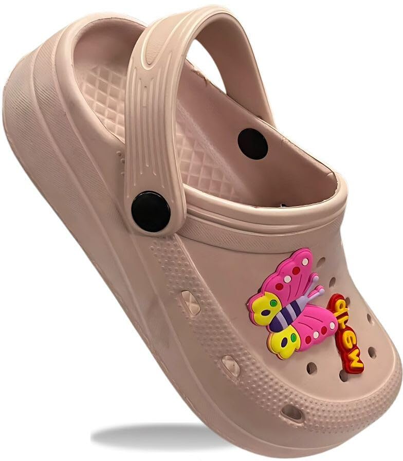 vintex Extra Comfortable Clogs/Sandals with Cute Charms & Adjustable Back Strap for Adult| Lightweight Stylish & Anti-Skid-picture-33