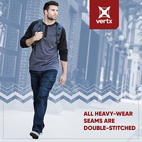 Vertx Men's Standard Defiance Jeans, Indigo Rinse, 32W X 30L #TOP4