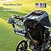 Kid Caddie - Golf Stroller Attachment - Easy Setup, Universal Fit, Golf Club Holder for Strollers, Introduces Kids to Golf, Encourages Early Golf Skills, Perfect Golf Gift for Parents