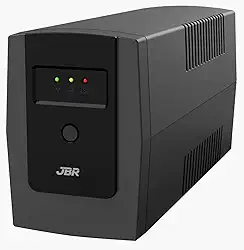 Nobreak JBR Guard 600VA entrada e saída 120v Preto