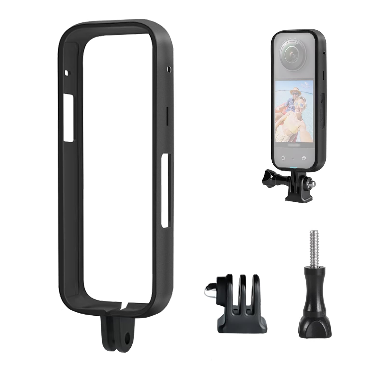 Cadre De Protection Robuste Pour Insta360 X4 – Mallette Flip-Top Intégrale Avec Verrou Rotatif Et Multi-Ports 1/4"
