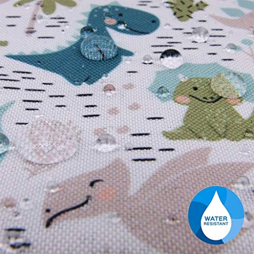 Cartoon Dinosaur Pattern Coin Card for Key Ring Wallet Pouch Purse Small Change Bag Polyester4