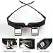 Flammi Lazy Glasses Prism Glasses Horizontal Spectacles Lie Down for Reading/Watching TV (Plastic, Black)