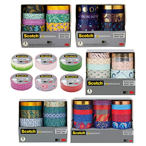 Washi tape vert 15mm pour décorer vos carnets de notes - 4