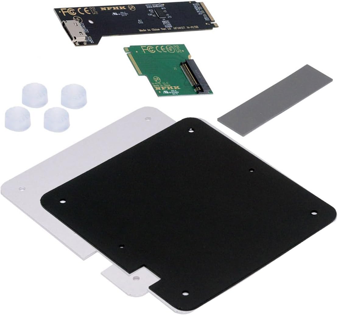 2280 PCI-E 5.0 4.0 M.2 M-Key NVME to Oculink SFF-8612 SFF-8611 & SSD Host Adapter with for NUC15 Pro Mini PC Computer Slim Type NUC15CRK