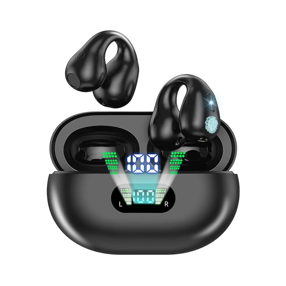 完全ワイヤレスイヤホン U-air Bluetooth イヤフォン 黒