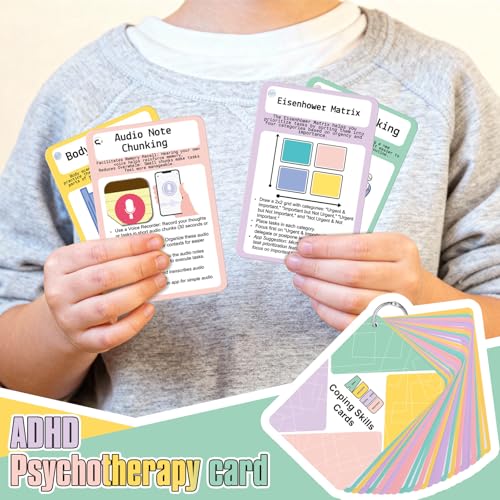 25 Pcs ADHD Coping Skills Cards