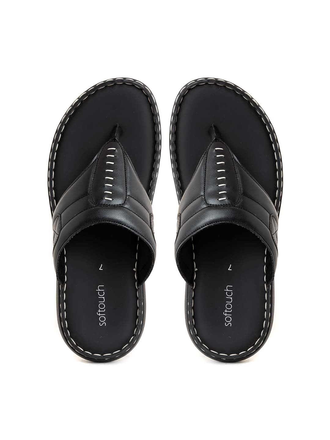 khadim's Softouch Casual Flip Flops for Men-picture-16