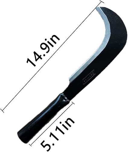 Miniatura 2 de Kana Hoe 217 Herramienta de jardín japonesa - Azada de mano/hoz es perfecta para deshierbar y cultivar. El borde de la hoja es muy afilado.