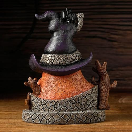 Figurine de maison hantée en résine, cadeau de vacances original