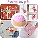 Giant Glitter Dumpling Squishy Toy with Steamer Box, Soft Giant Dumpling Fidget Toy Mystery Bao Bun Ball for Adults Birthday Holiday Present