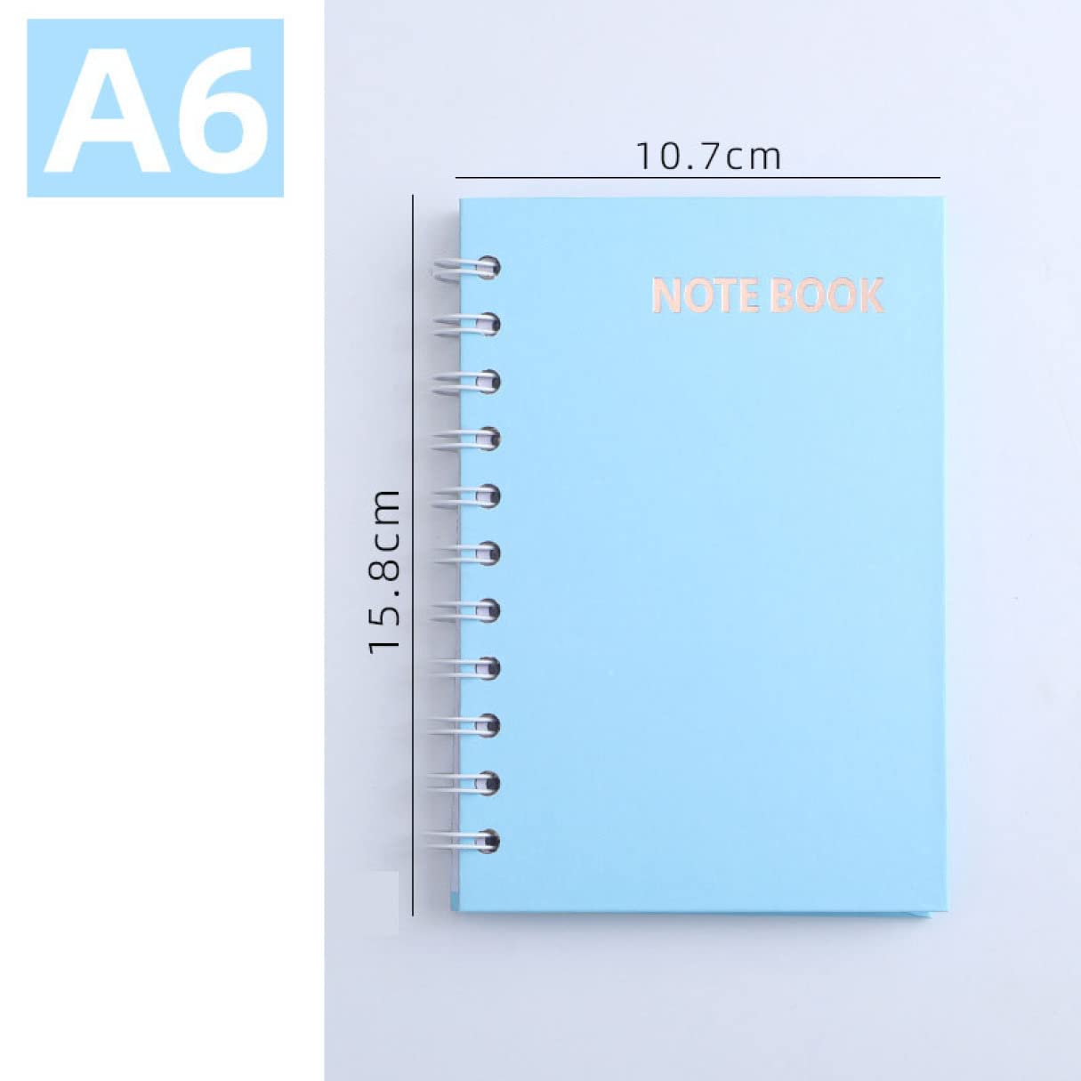 Amazon | QQZSG リングノート B6 ノート リングメモ帳 200ページ
