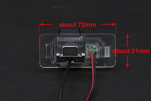 Image of 1280 * 720 Pixels Rear View Reversing Car Backup Camera Replacement for BMW 1 /3 /5 seires E90 E91 E92 E93 E82 E88 E39 E60 523i E60 E61 X Series E53 E70 E71 X6 530i 535Li 328i 335i 320i 330i X1 520Li