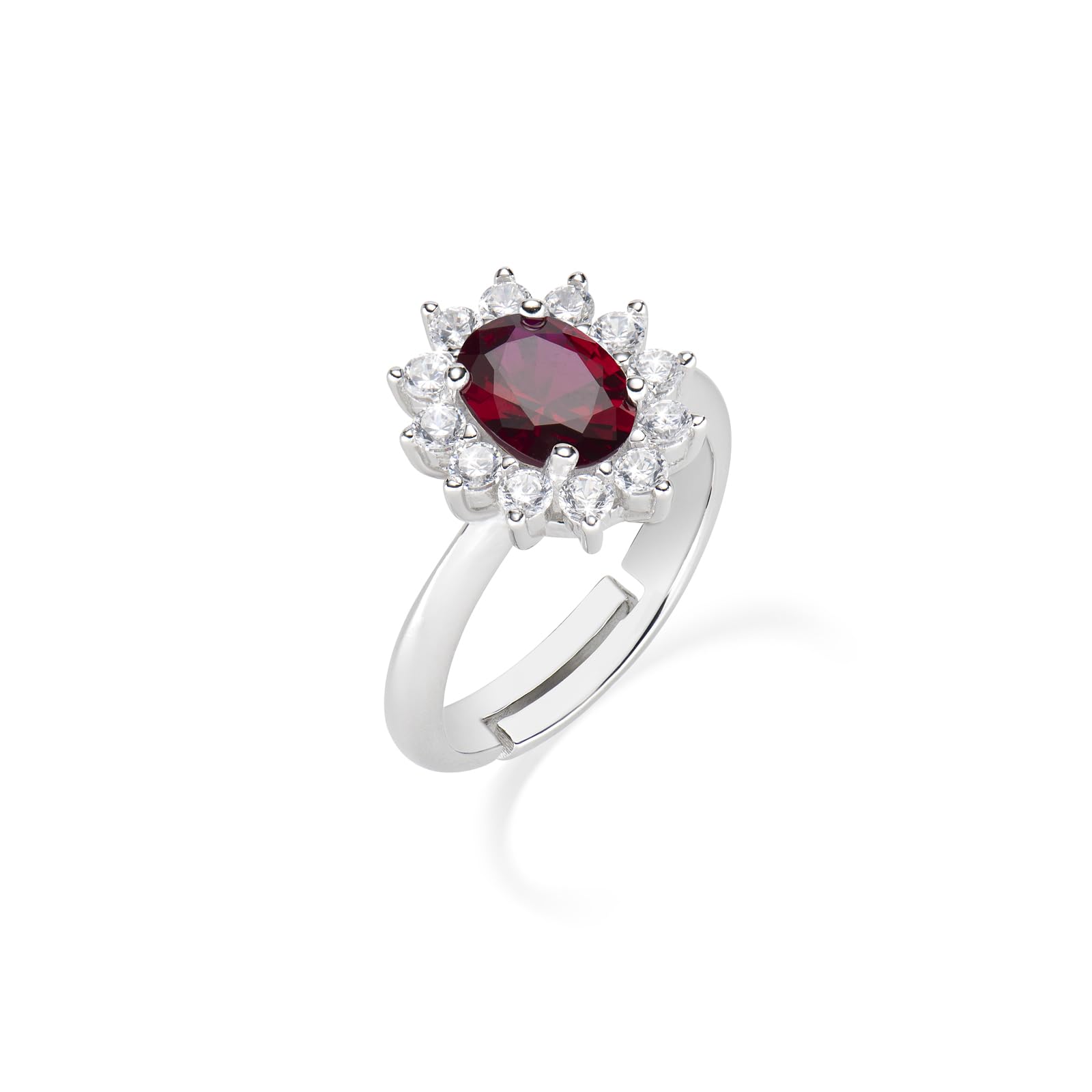 Amen Ring (P) Lady, Anel Silver Tam. 2 (14/16), Prata 925 (3.61 grams), Lady 1.5 cm ANLDGBBR2 Brand, One Size, Metal, No Gemstone, one size, Metal, No Gemstone