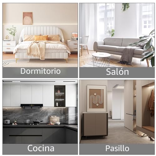 Miniatura 7 de Gbachoose 40 Unidades De Suelo De Pvc 30 X 30 Cm, Azulejos Adhesivos, 3,6 M , Autoadhesivo 1,3 Mm, Laminado Autoadhesivo, Azulejos Grises Para Salón Y Cocina