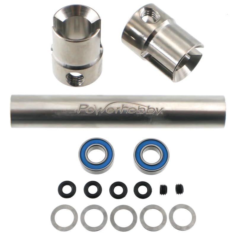 8mm Titanium Center Spool Hobao VTE2