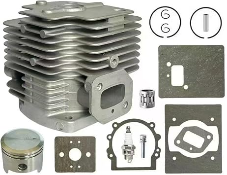 48mm Piston Kit A130001000 P021002983 P021002984 Cylinder for Echo Shindaiwa Backpack Blower EB633RT for Echo PB-750T PB-751H PB-751T PB-755 PB-755H PB-755T Backpack Blower