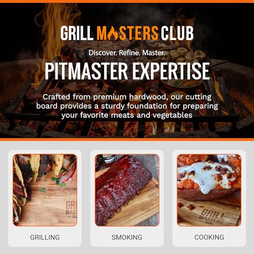 Tabla de cortar de madera Acacia Grill Masters Club miniatura 7