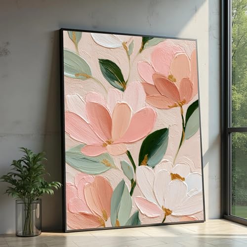 Tableau botanique XINBAO pour une ambiance douce et poétique