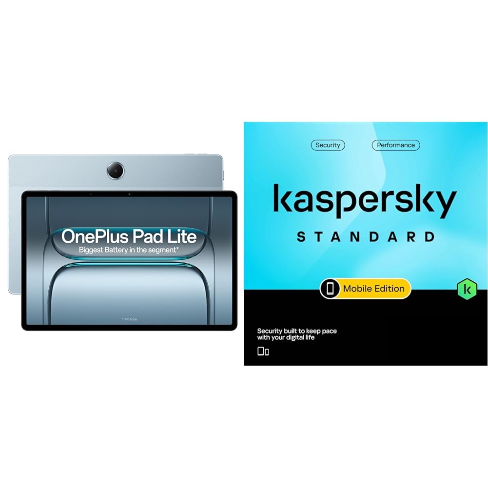 OnePlus Pad Lite with Biggest Battery in Segment 9340 mAh, Massive 11" (27.94 cm) Display with 500 nits Brightness + Kaspersky Standard Mobile Security 1 Device 1 Year (Physical Pack)-picture-25