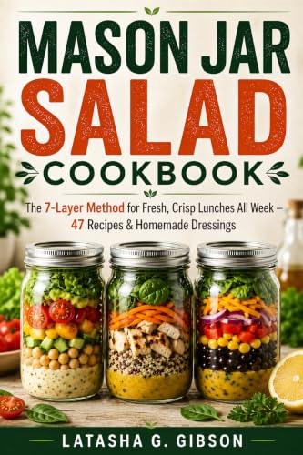 MASON JAR SALAD COOKBOOK: The 7-Layer Method for Fresh, Crisp