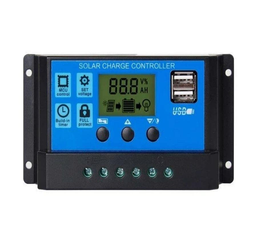 Solar Panel Akü Şarj Cihazı 10A 12/24V