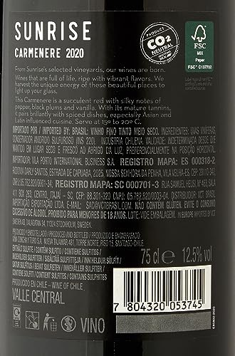 Concha y Toro Vinho Chileno Concha Y Toro Sunrise Carmenere 750Ml