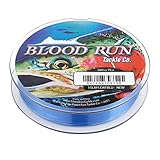 Blood Run Fishing Floating Monofilament 15LB Test 300 Yard Blue Mainline Centerpin