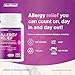 ValuMeds | Compare to Allegra | Fexofenadine HCl 180mg | 24-Hour Allergy Relief, Non-Drowsy Antihistamine Generic Medicine for Allergies, Hay Fever, Itchy Eyes | for Kids & Adults (100 Count)