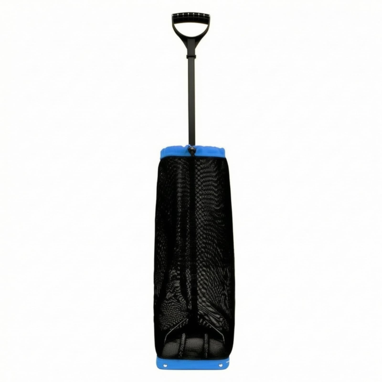 Qianly Raccoglitore di Palline con Cesto a Rete Salvaschiena Raccoglitore di Palline Ergonomico Cesto con Manico Lungo per Campo da Tennis
