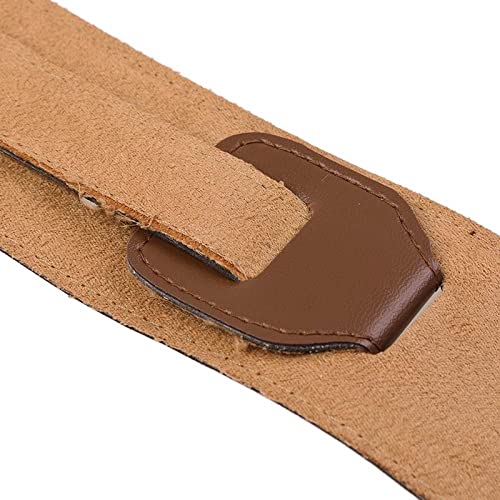 XWWDP Ajustable Puce Sangle de Guitare en Cuir épaissie Sangle adaptée aux Accessoires de Guitare électrique Acoustique… - Les Beatles, Paul McCartney, John Lennon, RIngo Starr, George Harrison XWWDP Ajustable Puce Sangle de Guitare en Cuir épaissie Sangle adaptée aux Accessoires de Guitare électrique Acoustique… – Image 5