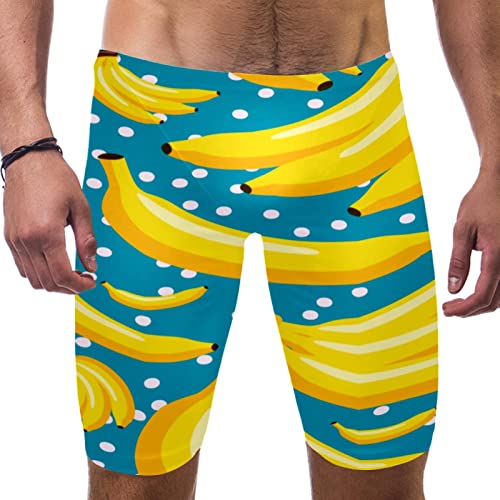 Bañador de natación para hombre que evita la humedad persistente multicolor S