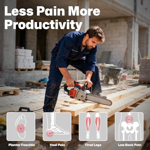 Plantillas ortopédicas Work WalkHero para dolor de talón miniatura 3