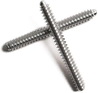 Joint Screw, Stainless Steel Cue Making Joint Pins, 3/8 x 10 Thread Size, 3 Inch Length