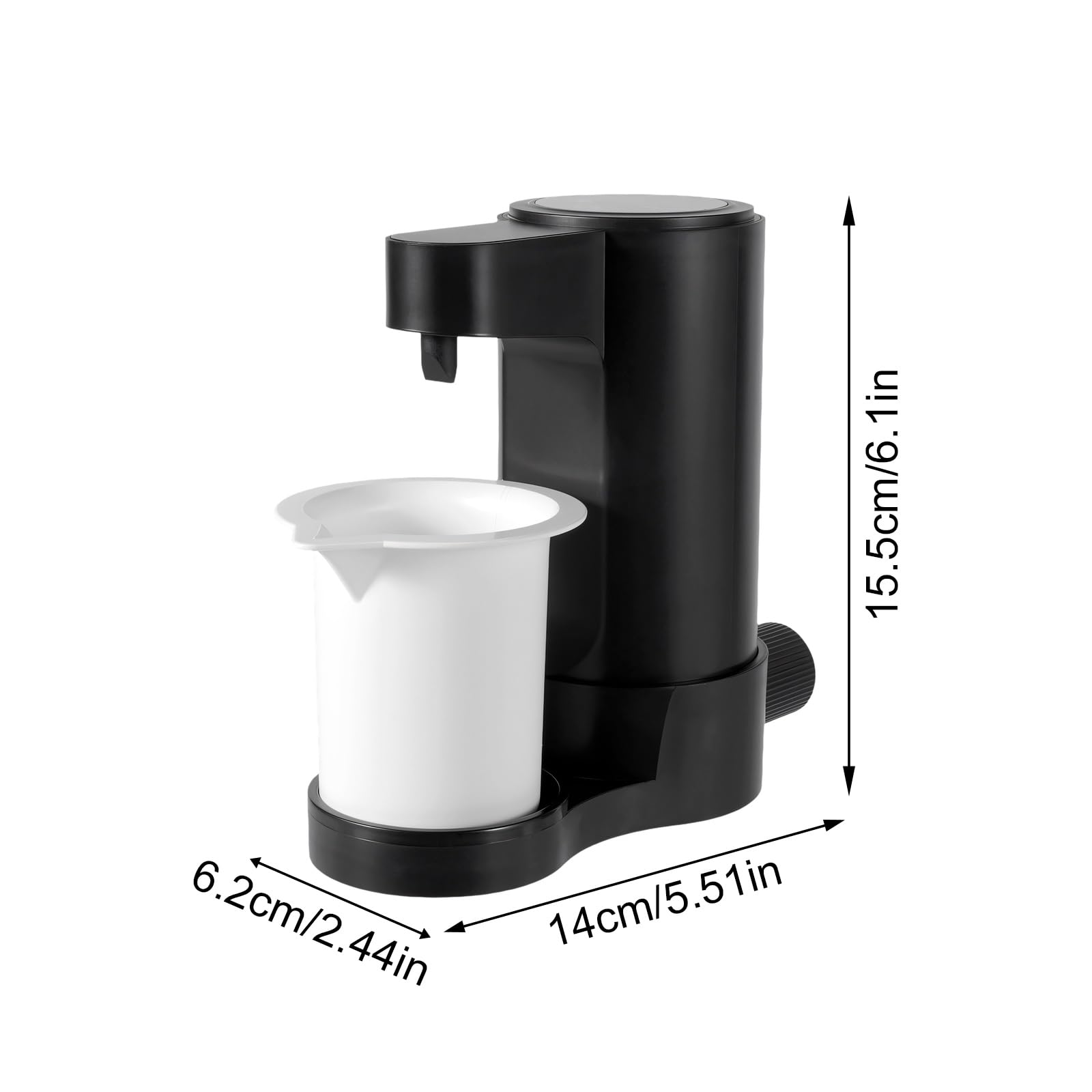 Dosatore Automatico detersivo per Lavatrice con Comoda Maniglia Perfetta per l ' Ambiente Domestico Bottiglia detersivo salvaspazio