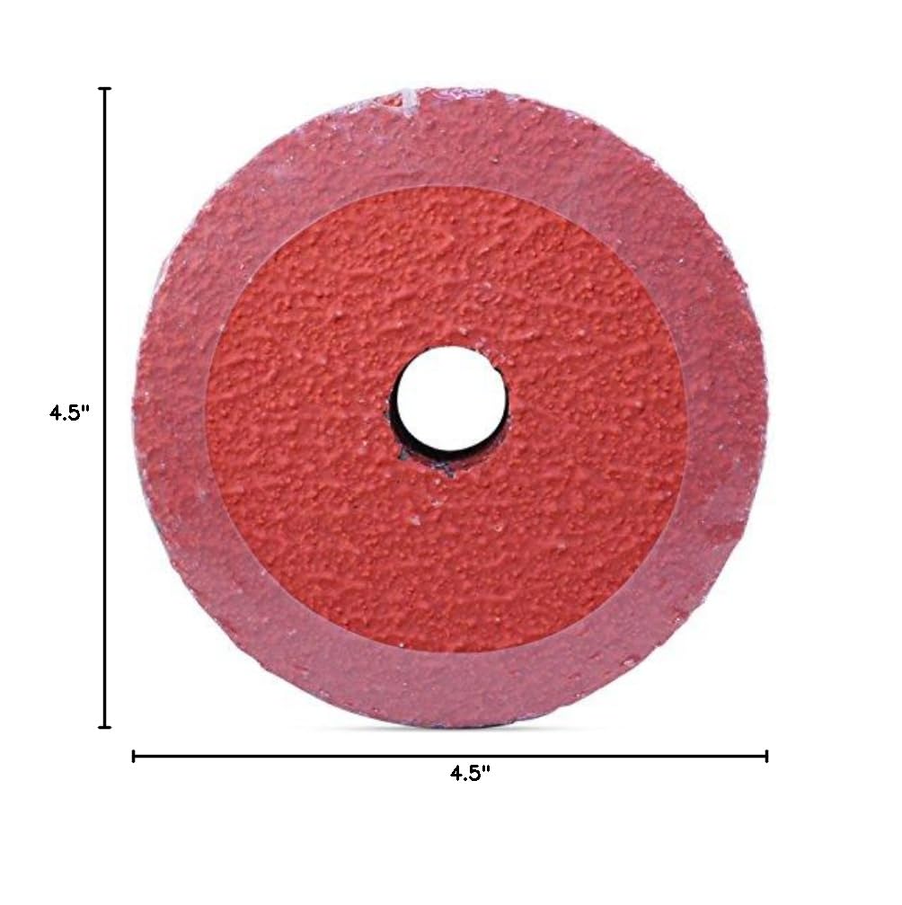 BHA Ceramic Resin Fiber Sanding and Grinding Discs, 4.5” x 7/8”, 24 Grit - 25 Pack