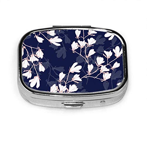 Preisvergleich Produktbild Blume Einzigartige Blumenpflanze Täglich Pillenetui Kinder Pillenbox Tablet Halter Brieftasche Organizer Etui Für Tasche Oder Geldbörse